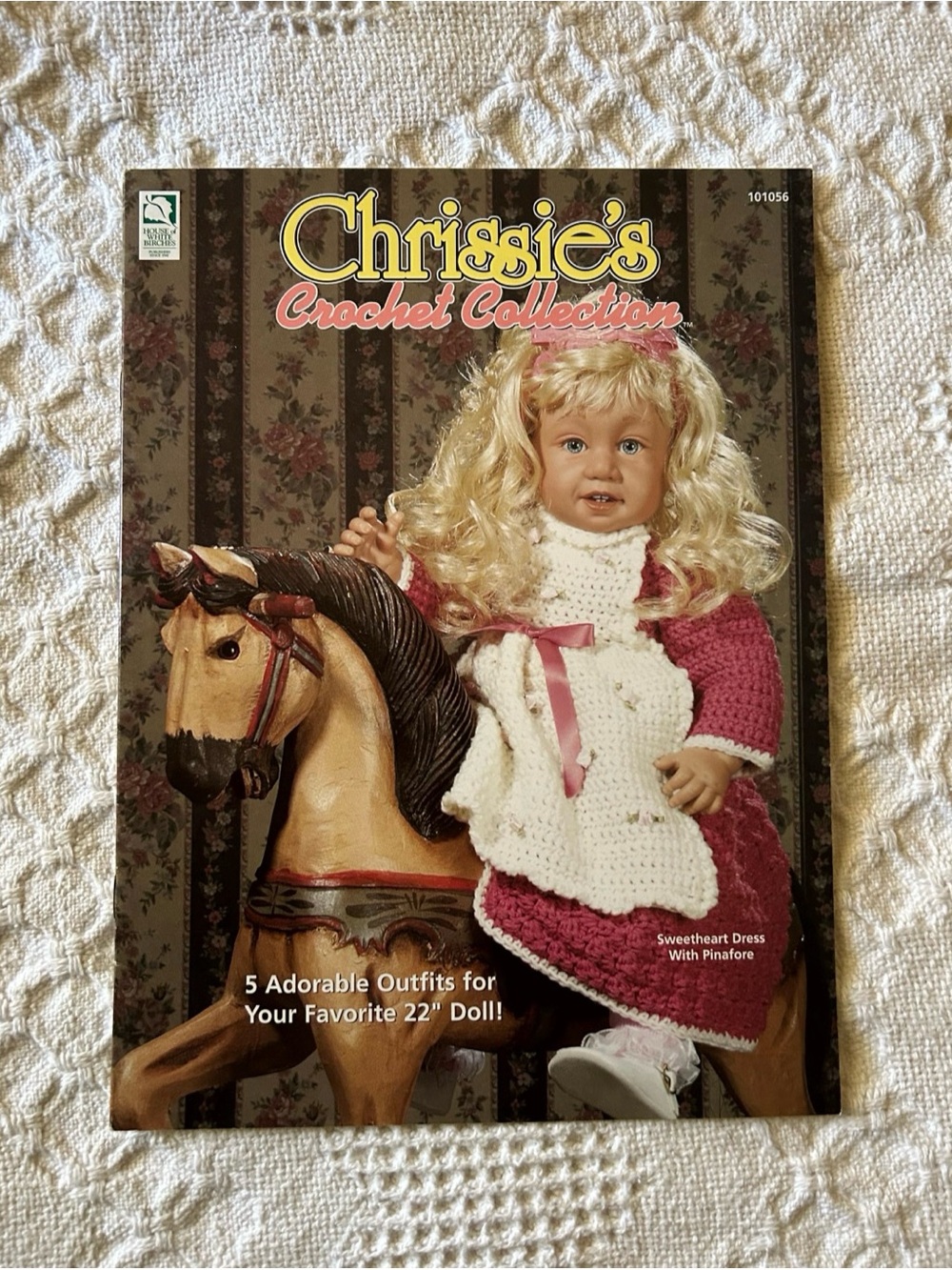 Vintage Chrissie's Crochet Collection 22" Doll Clothes Pattern Book